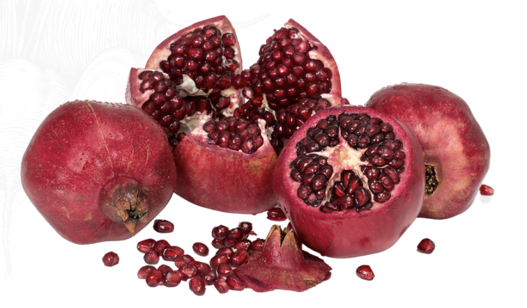 Silverbeet and Pomegranate salad