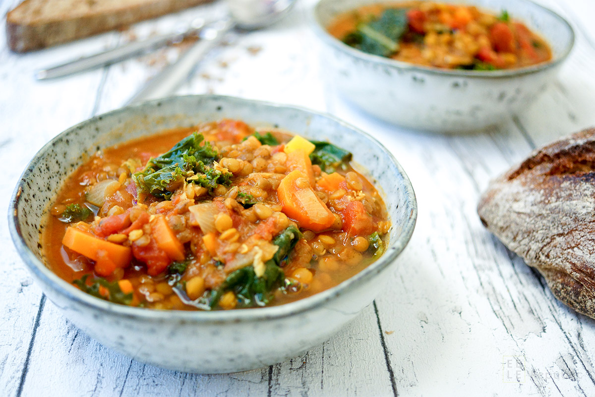 Creamy Lentil and Vegetable Stew